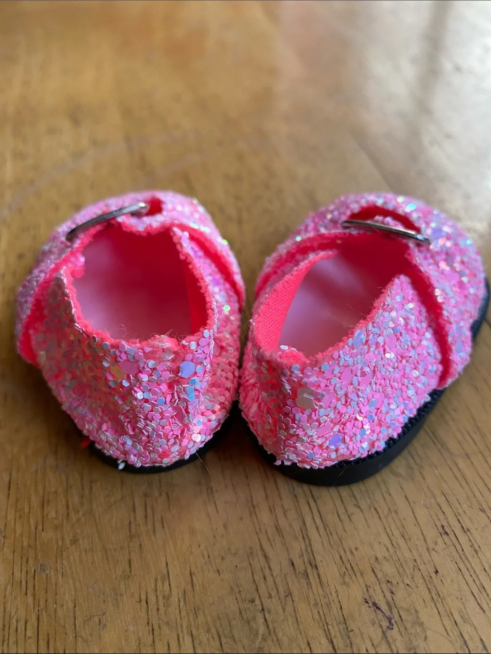 Footwear, Mary Jane Shoes, Sparkel, Light Pink, Designed for 18-inch Dolls
